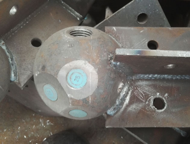 莱芜螺栓球球塞，网架配件