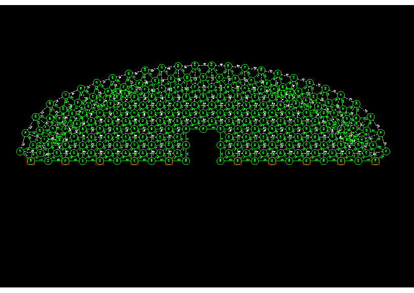 莱芜锡林浩特91跨，1000米长干煤棚网架设计