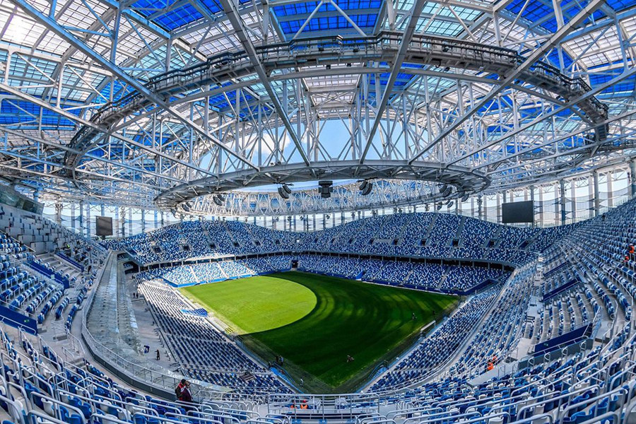 莱芜篮球场网架案例